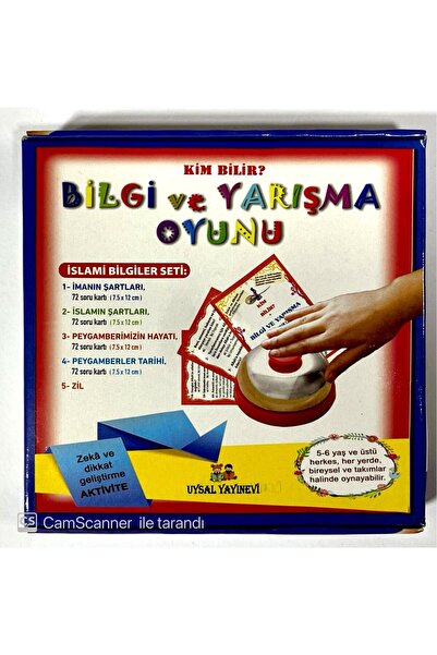 Uysal Yayınevi Dini Bilgi ve Yarışma Oyunu İslami Bilgiler Seti Soruyu Bil Zi...