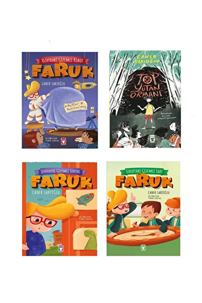 Timaş Çocuk 2,3 ve 4.Sınıf Top Yutan Ormanı Faruk Serisi Gizemli Robot Sınıft...