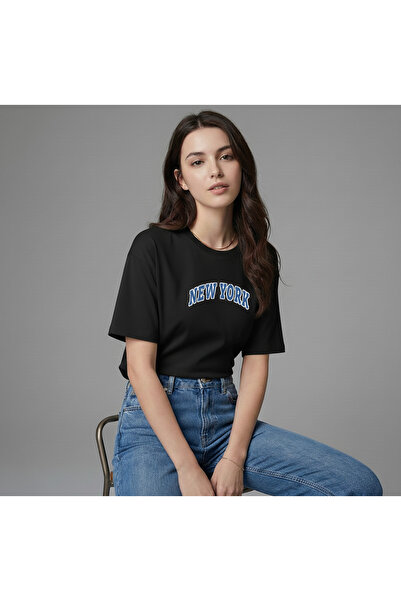 FAVORİST New York, bumbac pentru femei, model normal tricou