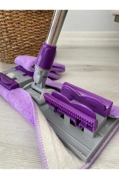 BRF BezSell SNA Mandallı Mop Yedek Mikrofiber Bez Sihirli Mop Bezi (4) 1027645