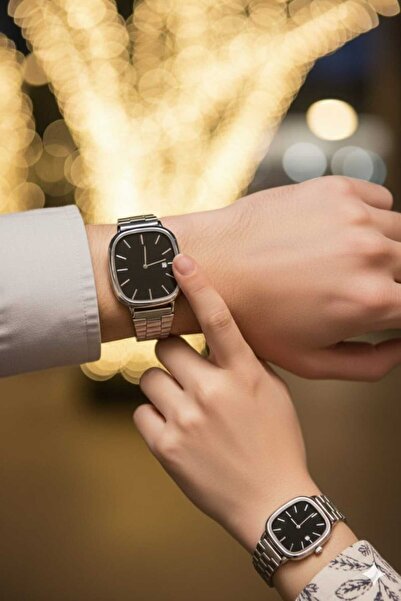 SPECTRUM PREMİUM New Season Special Design Calendar Lover Couple Wristwatch