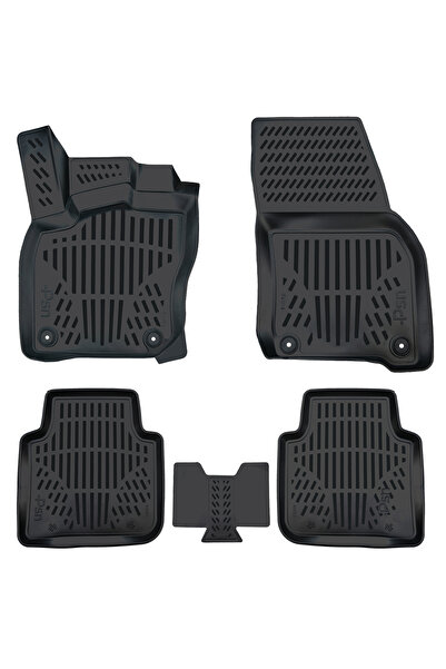 Psn VOLKSWAGEN TAYRON Mild Hibrit (2025-...) İle Uyumlu - Araca Özel Paspas