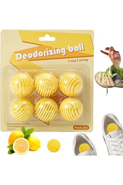 Yelajoy 6 قطع من معطرات الأحذية لإزالة الروائح الكريهة، معطر جو يدوم طويلاً ل...