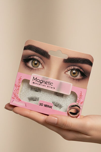 monangel Kadın Manyetik Mıknatıslı Doğal Görünümlü Takma Kirpik