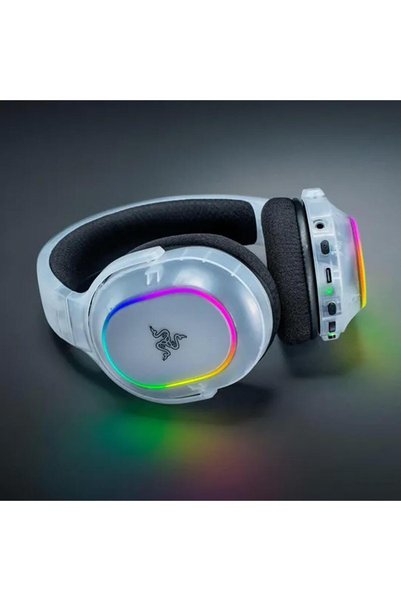 RAZER Barracuda X Chroma Kablosuz Kulaklık - Phantom White Edition