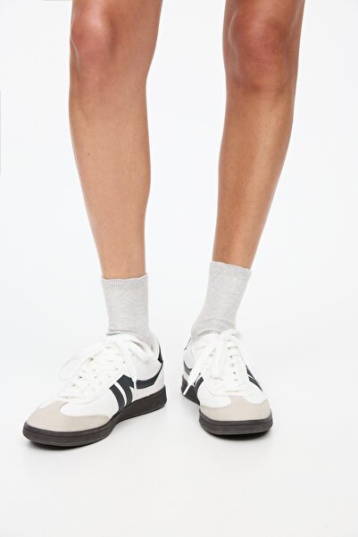 Pull & Bear Dalgalı 3 çift çorap paketi