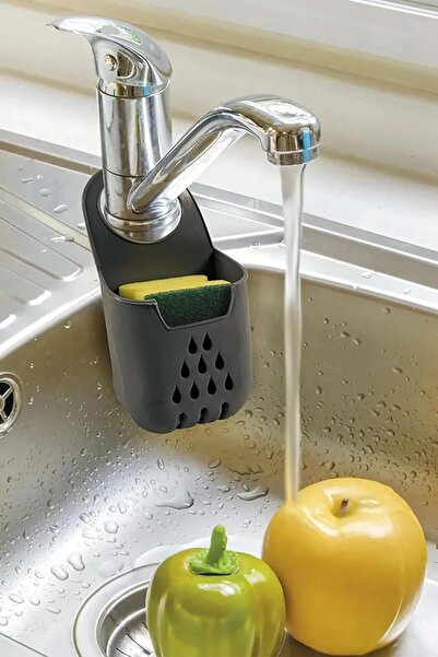 BRF BezSell Pratik Asılabilir Mutfak Banyo Silikon Bulaşık Süngerlik Evye Üst...
