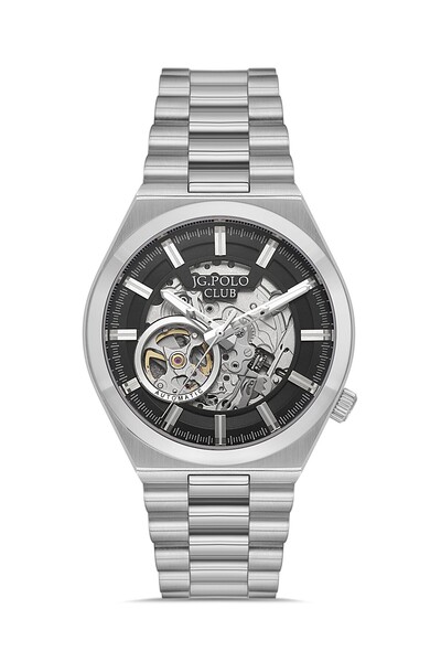 JG. Polo Club Silver Steel Cord Men's Wristwatch Ls04631A.1