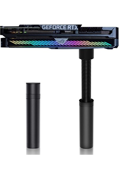 Yelajoy GPU Support Bracket,Graphics Video Card Brace with Height Adjustable,Anti Sag Holder,with Magnet