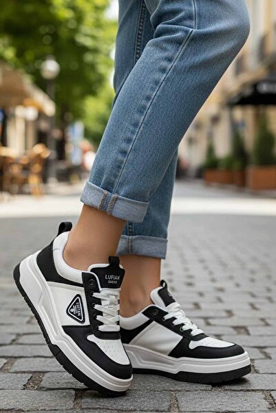 Lufian Γυναικεία παπούτσια από δέρμα χακί