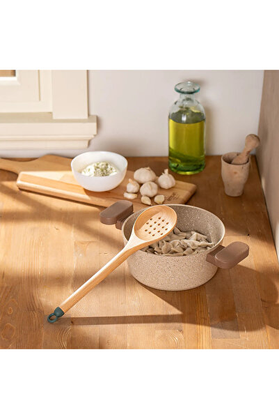 Emsan Rustic Bamboo Colander 28 cm