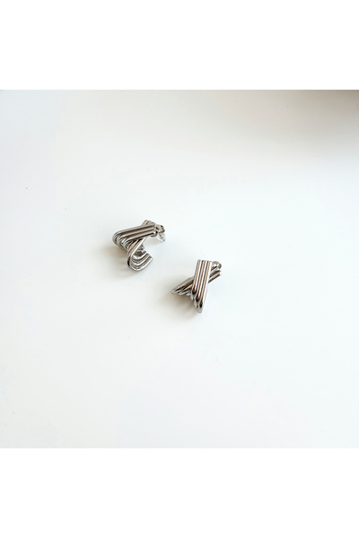 Boise Atelier Roselle Steel Earrings |   Steel Earrings