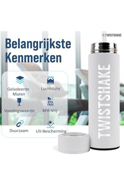 BRF BezSell Innovations 78109 ترمس للمشروبات الساخنة أو الباردة، أبيض 1027645