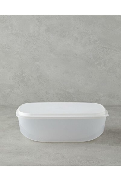 BRF Bezsell Morgan Plastic Storage Container 30X21,5 cm White 1027645