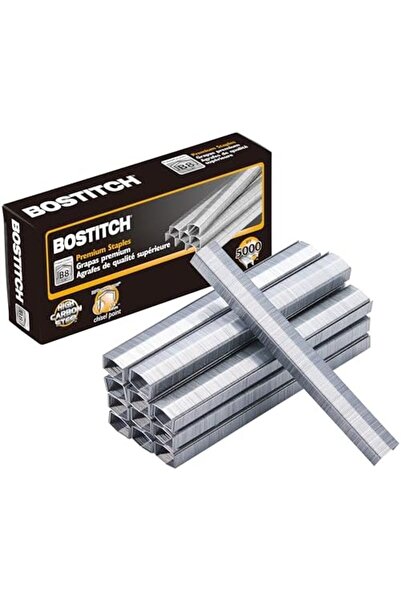 BRF BezSell B8 PowerCrown رأس دباسة مقاس 0.25 بوصة، حزمة تحتوي على 5000 دباسة...