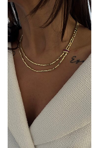 Vi store Çelik Stone Özel Seri Kolye