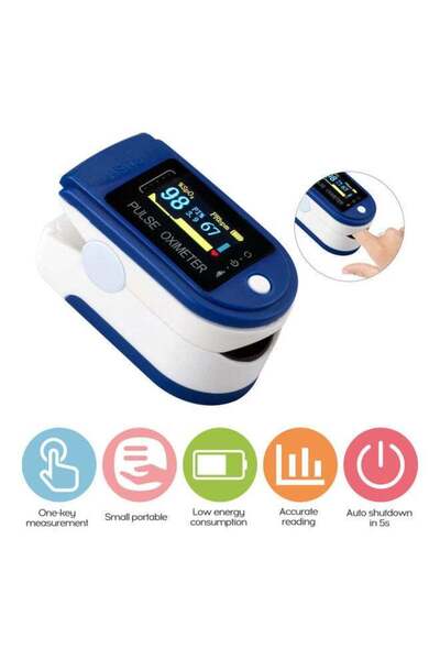 Generic جهاز قياس الأكسجين في الدم بشاشة TFT، جهاز مراقبة معدل النبض، جهاز محمول للسفر العائلي