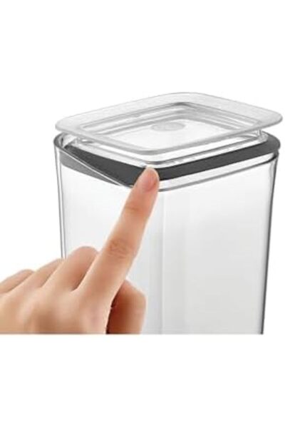 BRF Bezsell Square Storage Container 3 X 2 Liters, Transparent 1027645