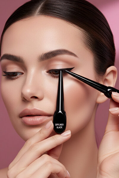 monangel Women's Dipliner Matte Waterproof Black Dipliner