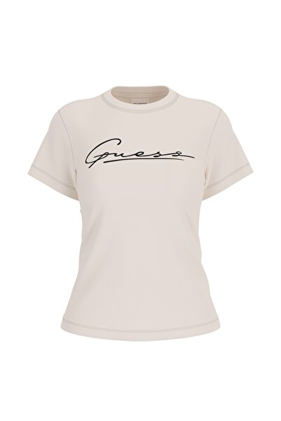 Guess Active Kadın Aktif Slim Fit T-Shirt