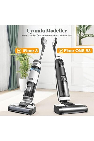 BRF NwoTeknoloji Tineco iFloor 3, Floor One S3 Islak Kuru Dikey Şarjlı Süpürge ile Uyumlu Filtre Seti 1