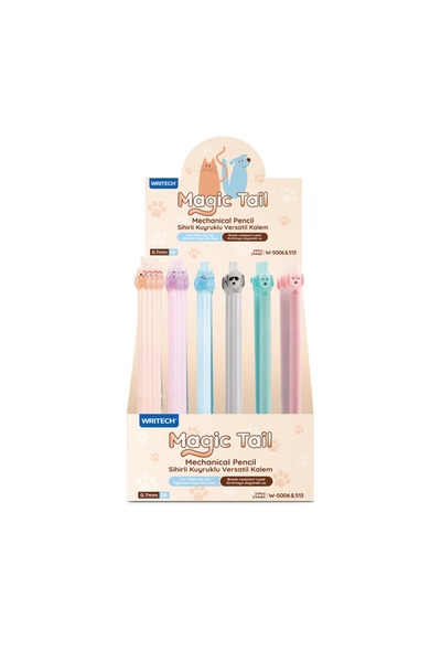 W-5006 & W-513 MIX 0,7MM MAGICTAIL VERSATİL KALEM - 24'LÜ STAND