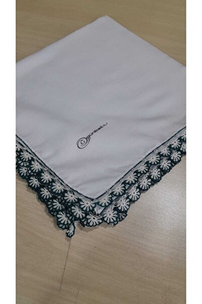 Papatyam 100 X 100 Crochet White Cheesecloth