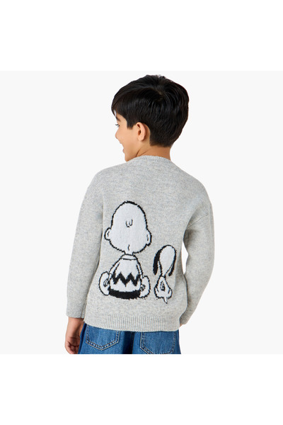 CPLG Peanuts Graphic Pullover with Long Sleeves