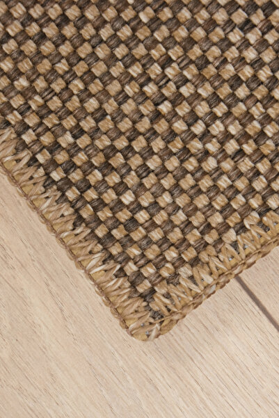 ANUTYA HOME Jüt Sisal Özel Ölçü Kaymaz Tabanlı Yıkanabilir İç ve Dış Mekan Ba...