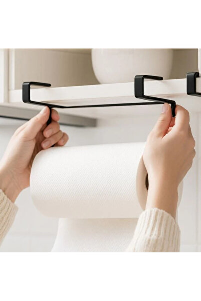 OEM Black Metal Paper Towel Holder 26 cm