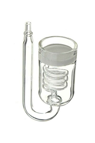 Generic Durable U Glass Aquarium Tank Plant Atomizer White 9x3x3cm