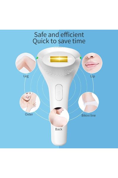 Generic Laser Hair Removal Device for Women, Solid Body Hair Removal System, Painless Permanent Hair Removal for Face, Bikini, Underarms & Whole Body – Pack of 1
