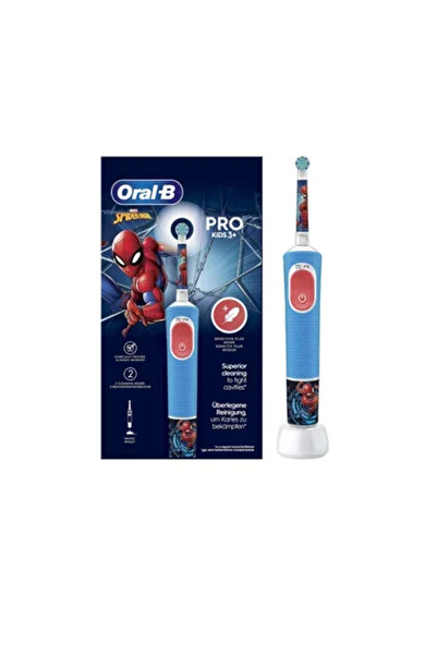 Oral-B Vitality Pro Spiderman, 7.600 mi/min, Multicolor