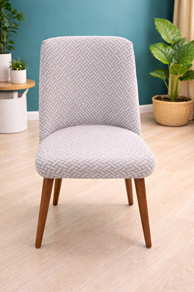 upmall A Kalite Mutfak Sandalye Kılıfı Büyük Oval Tuğla Desen Streç Lastikli ...