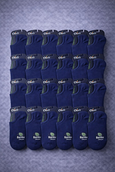 Ducks Socks Men's Bamboo Set of 24 Stitch-Free Washable Sneakers Socks