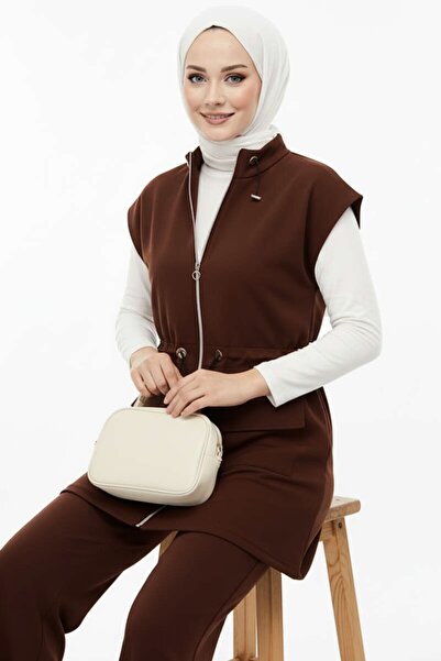 BgModa Bg Yelekli Modal Eşofman Takımı