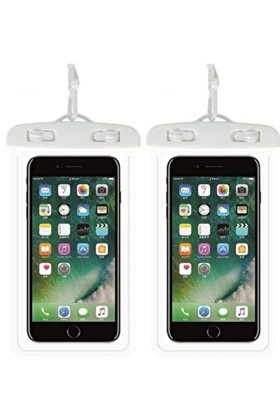 Generic Waterproof Phone Pouch with Short Lanyard, Fits Phones up to 6.7 inch...