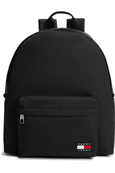Tommy Hilfiger Pánský černý batoh s logem značky, vhodný pro každodenní použi...