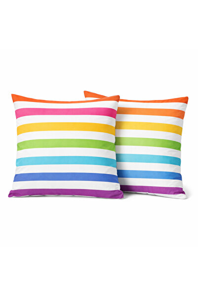 NazeninHome Декоративна калъфка за възглавница 100% памук 40x40 cm фланела Ra...