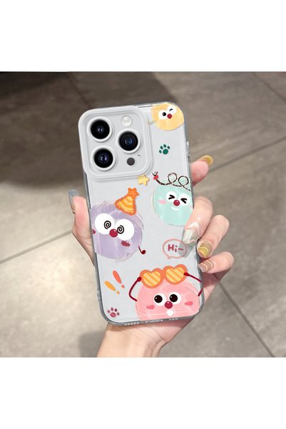 ucuc iPhone 15 Pro Compatible Case Camera Protection Transparent Ultra Thin S...