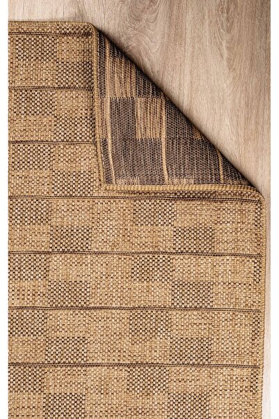 ANUTYA HOME Jüt Sisal Özel Ölçü Kaymaz Tabanlı Yıkanabilir İç ve Dış Mekan Ba...