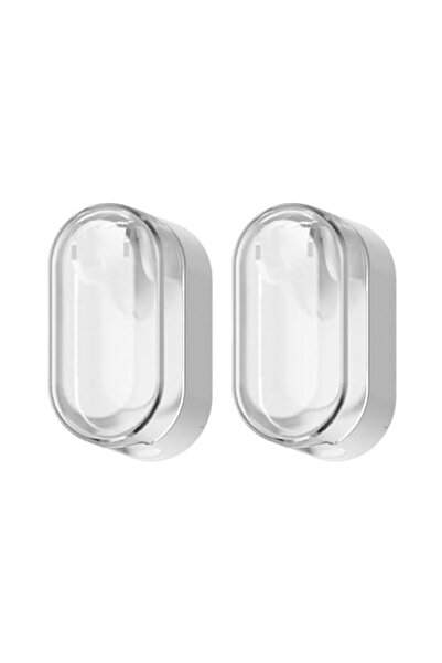 JZS Toothbrush Head Covers Protective Case Wall-Mounted Organizer, 2 Pieces, ...