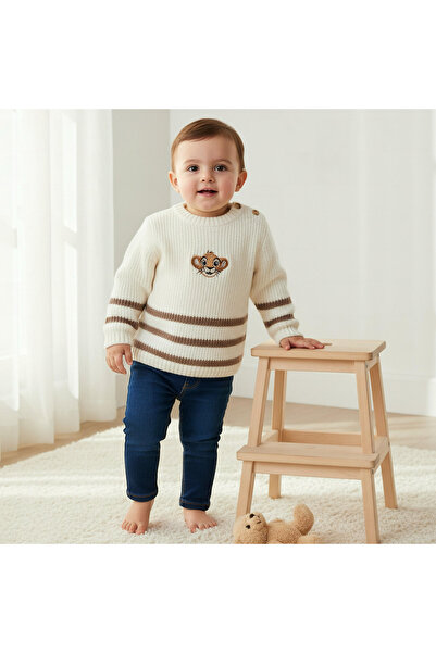 Disney Simba Embroidered Pullover with Long Sleeves