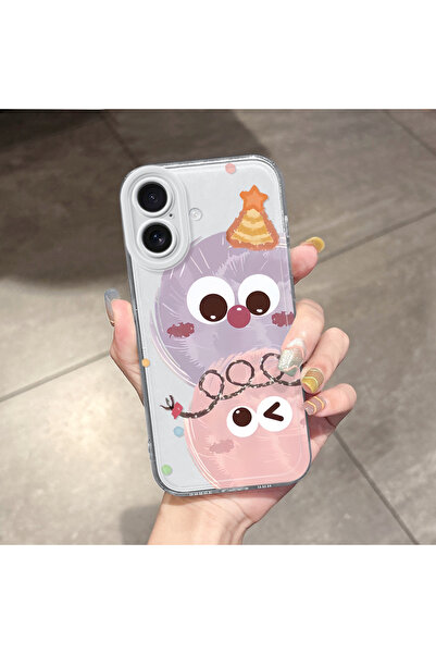 ucuc غطاء متوافق مع آيفون 16 مع حماية للكاميرا، شفاف ورفيع للغاية من السيليكو...