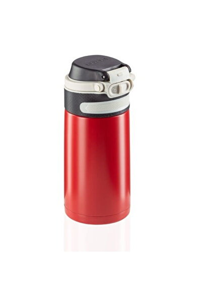 Leifheit 03245 travel mug 350 ml Black, Red Stainless steel