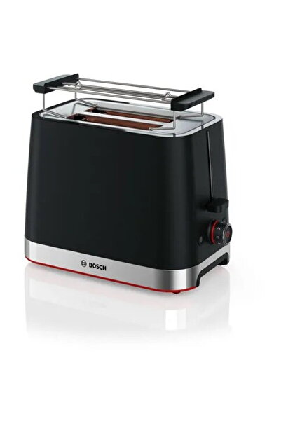Bosch TAT4M223 toaster 4 2 slice(s) 950 W Black, Stainless steel