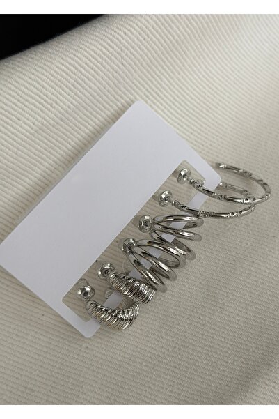 KİLİGİSTANBUL BASİC 3'LÜ KÜPE SETİ