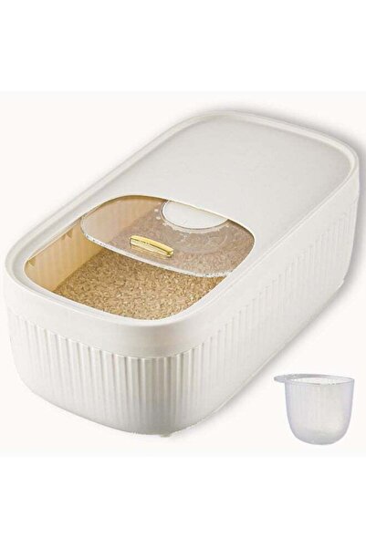 Generic 5KG/11 Lb Rice Storage Container Flour Dispenser Pet Food Organizer F...