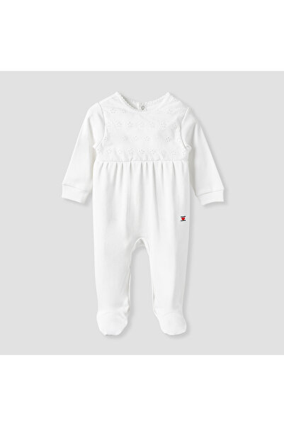 Juniors Textured Sleepsuit with Long Sleeves