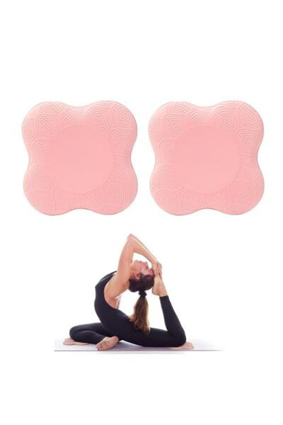 JZS Thick Foam Yoga Knee Pad (2-Pack) for Knees, Elbows, Wrists